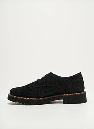 Derbies tissage satiné talon plat jusqu'à 3cm noir MEPHISTO femme