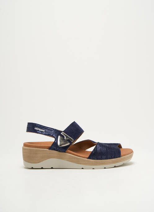Sandales/Nu pieds bleu MEPHISTO femme