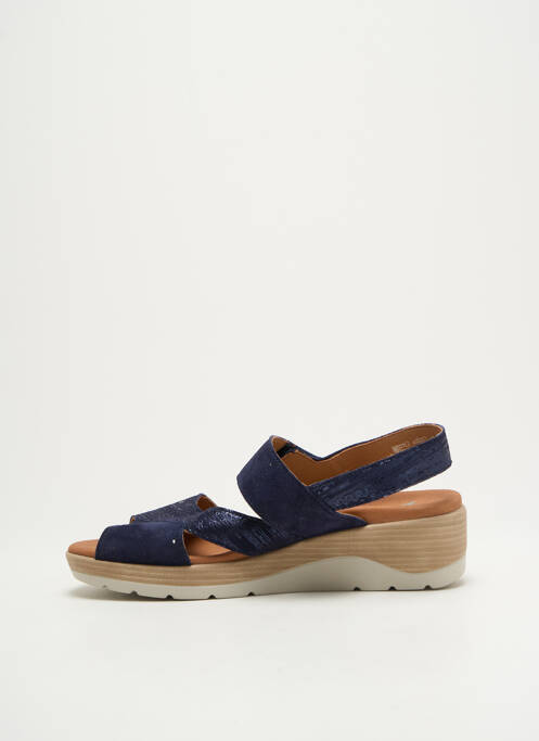Sandales/Nu pieds bleu MEPHISTO femme