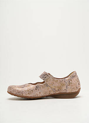 Ballerines semelle amovible talon plat jusqu'à 3cm rose MOBILS femme