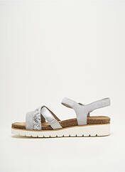 Sandales/Nu pieds gris MOBILS pour femme seconde vue