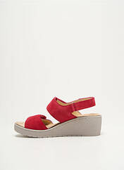 Sandales/Nu pieds rouge MOBILS pour femme seconde vue