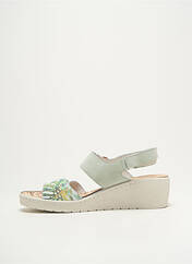 Sandales/Nu pieds vert MOBILS pour femme seconde vue