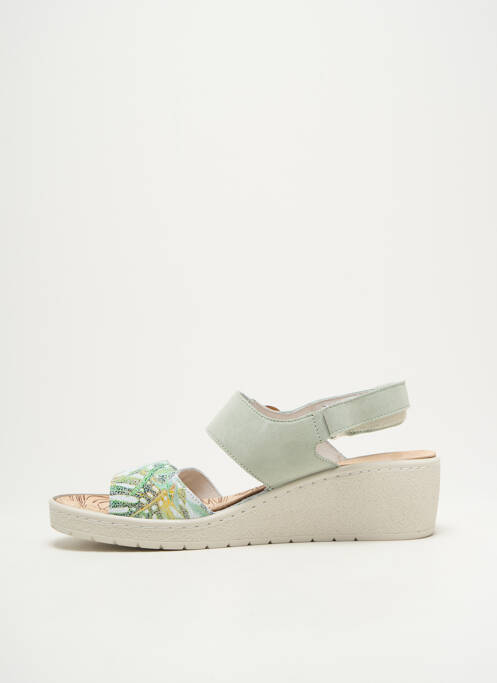 Sandales/Nu pieds vert MOBILS pour femme