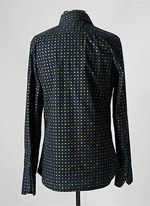 Chemise manches longues coupe cintrée noir GUESS BY MARCIANO homme