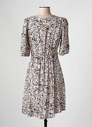 Robe courte manches courtes manches courtes rose VERO MODA femme