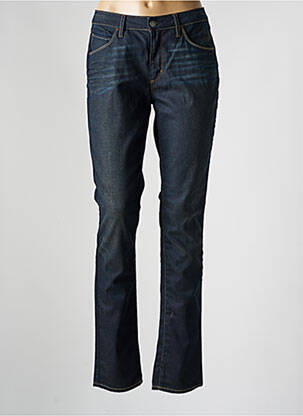 Jeans coupe slim stretch taille basse bleu KANOPE femme