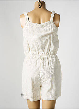 Combishort fermeture boutonnée sur le devant fines bretelles beige !OHO! femme