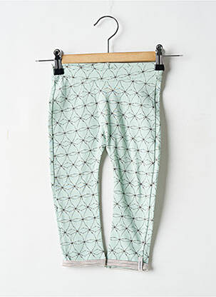 Legging stretch taille élastique vert NOPPIES fille
