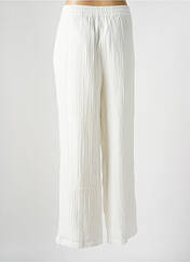 Pantalon large blanc PIECES pour femme seconde vue