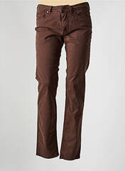 Pantalon slim marron TIBET pour homme seconde vue