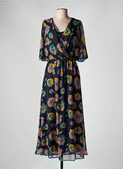 Robe longue bleu LA FEE MARABOUTEE pour femme seconde vue