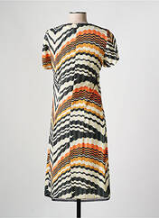 Robe mi-longue orange MERI & ESCA pour femme seconde vue