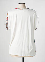 T-shirt blanc CHRISTINE LAURE pour femme seconde vue