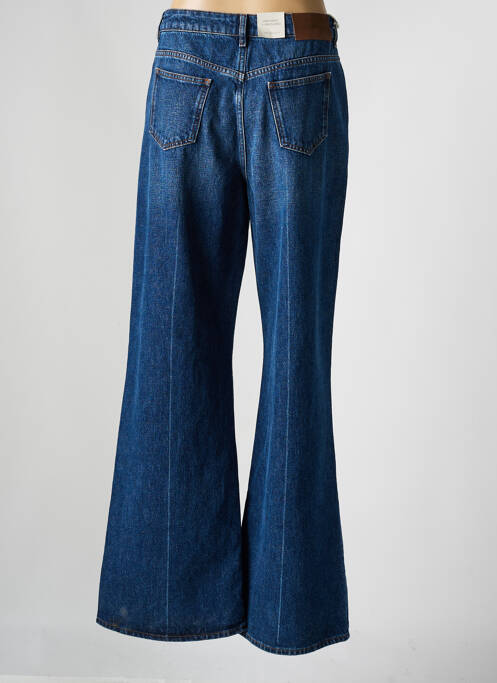 Jean coupe flare stretch taille normale bleu TRUSSARDI JEANS femme