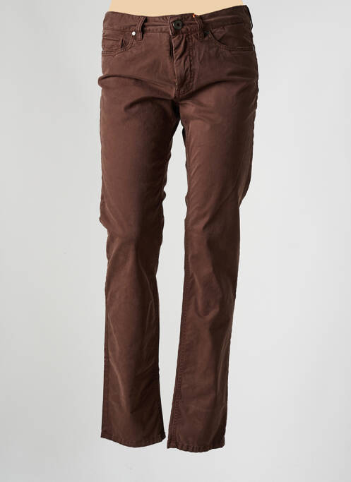 Pantalon slim marron TIBET pour homme