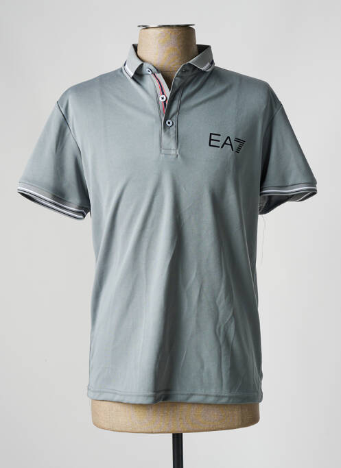 Polo gris EA 7 pour homme