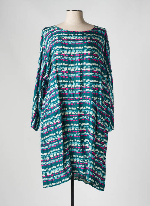 Robe mi-longue vert MASAI pour femme
