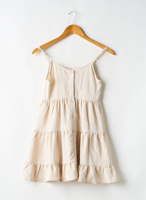Robe mi-longue beige MOLLY BRACKEN pour fille