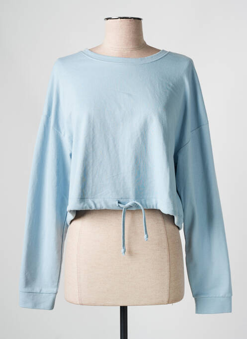 Sweat-shirt bleu ONLY pour femme