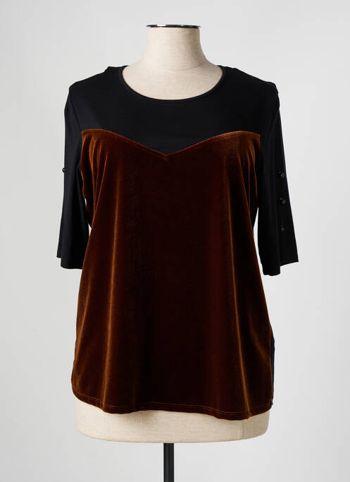 Top orange MADO ET LES AUTRES pour femme