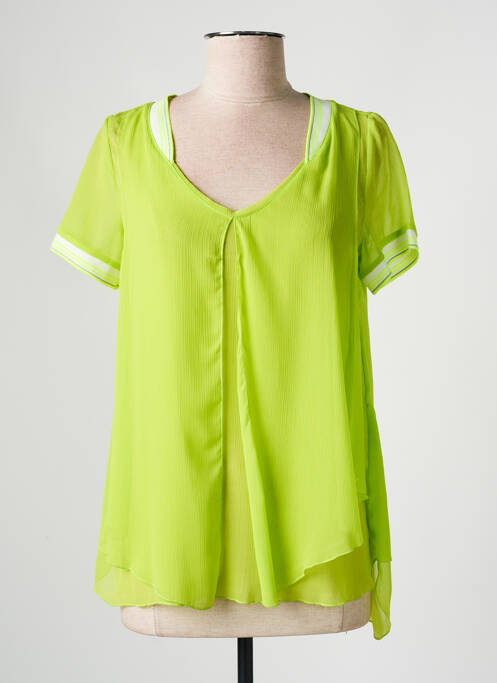 Top vert MC PLANET pour femme