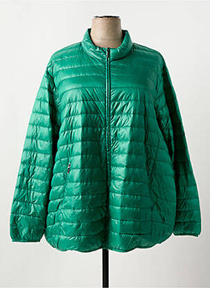 Doudoune poches sans capuche vert CISO femme