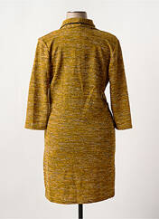 Robe mi-longue jaune MULTIPLES pour femme seconde vue