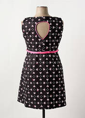 Robe mi-longue noir POUPÉE CHIC BY MERCEDES DE MIGUEL pour femme seconde vue