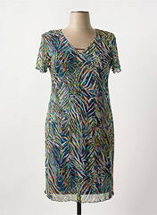 Robe mi-longue vert ARONA pour femme seconde vue