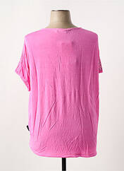 T-shirt rose CAPUCCINO pour femme seconde vue
