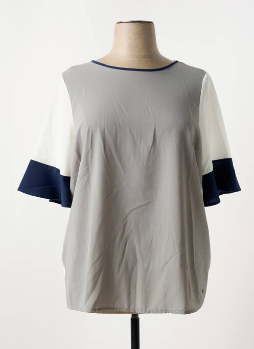 Blouse gris OLSEN pour femme