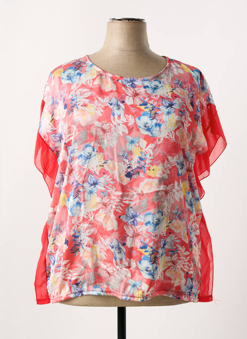 Blouse orange ALEXANDRE D. pour femme