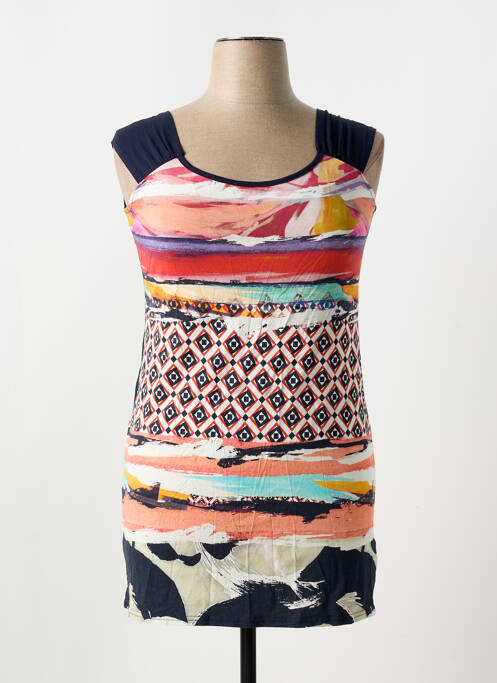 Débardeur bleu ALEXANDRE D. pour femme