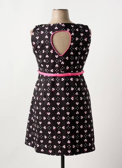 Robe mi-longue noir POUPÉE CHIC BY MERCEDES DE MIGUEL pour femme