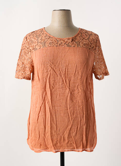 T-shirt orange MY WAY FER pour femme