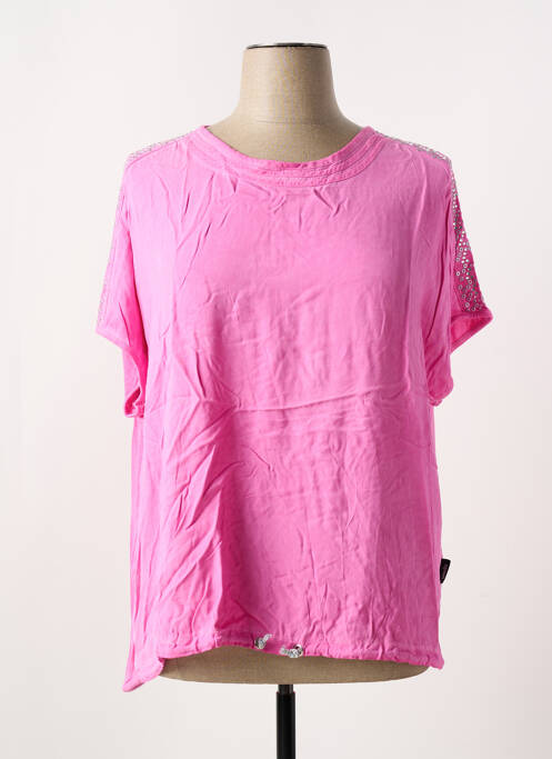 T-shirt rose CAPUCCINO pour femme