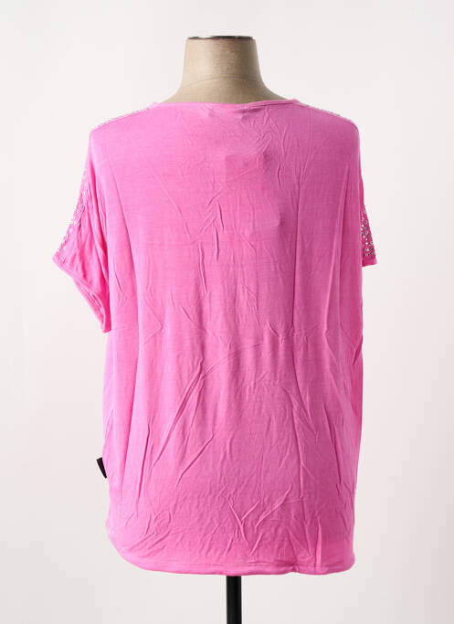 T-shirt rose CAPUCCINO pour femme
