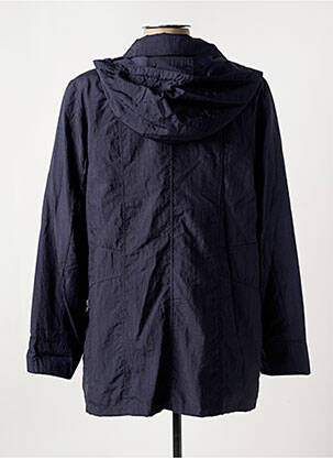 Coupe-vent manches longues sans capuche bleu BARBARA LEBEK femme