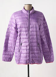 Doudoune poches sans capuche violet CISO femme