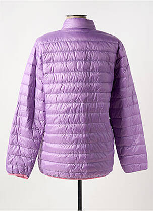 Doudoune poches sans capuche violet CISO femme