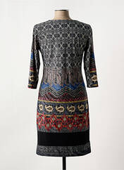 Robe courte gris GEVANA pour femme seconde vue