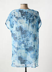 Tunique manches courtes bleu CISO pour femme seconde vue