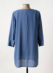 Tunique manches longues bleu CISO pour femme seconde vue