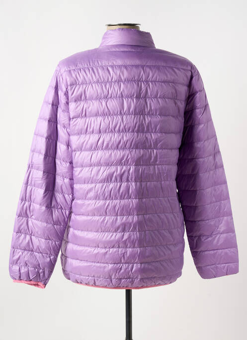 Doudoune poches sans capuche violet CISO femme