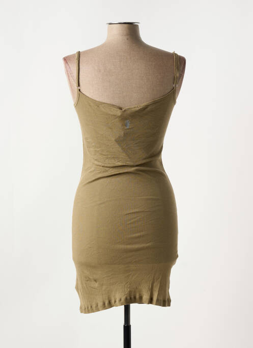 Jupon /Fond de robe vert DIPLODOCUS femme