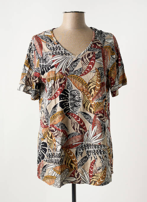 T-shirt marron CISO pour femme