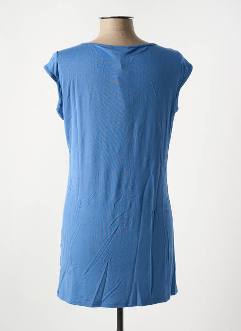 Tunique manches courtes bleu ALEXANDRE D. pour femme