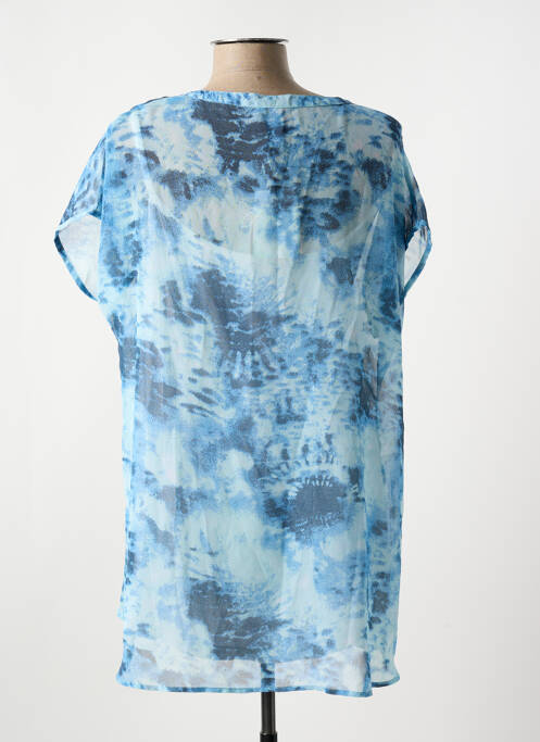 Tunique manches courtes bleu CISO pour femme