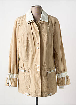 Imperméable poches sans capuche beige CONCEPT K femme